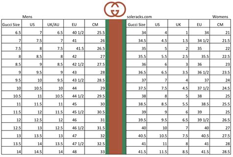 gucci kids shoes size chart.